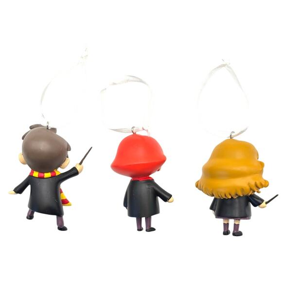 Hallmark Christmas Harry Potter, Ron & Hermoine Ornaments, Set of 3 - Picture 2 of 3